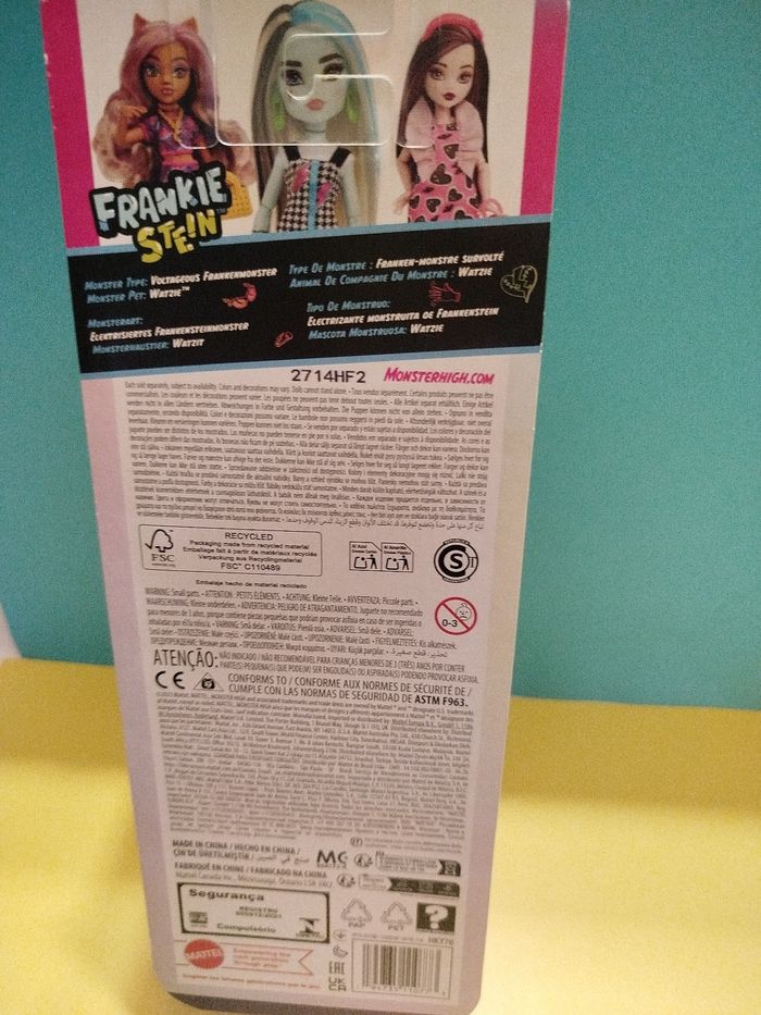 Monster High - Frankie Stein - photo numéro 7