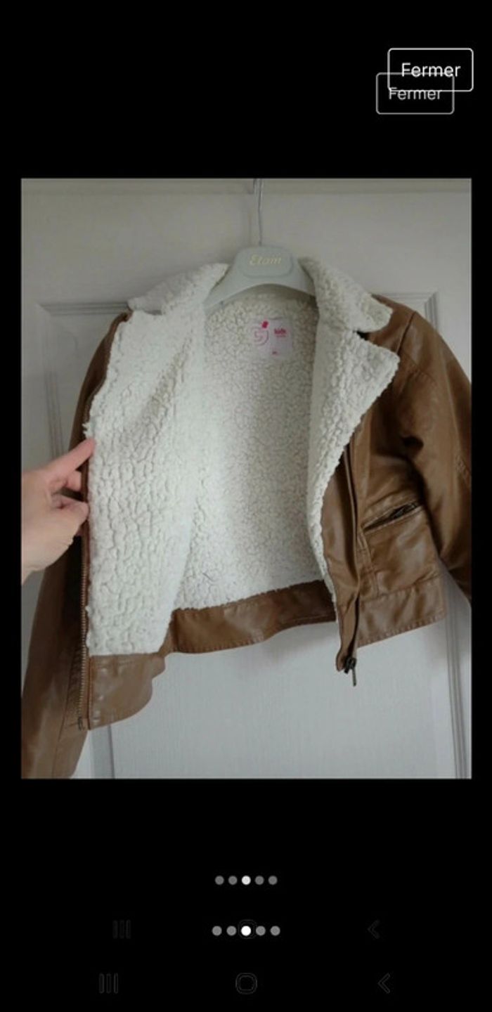 Superbe veste mi-saison 8 ans - photo numéro 2