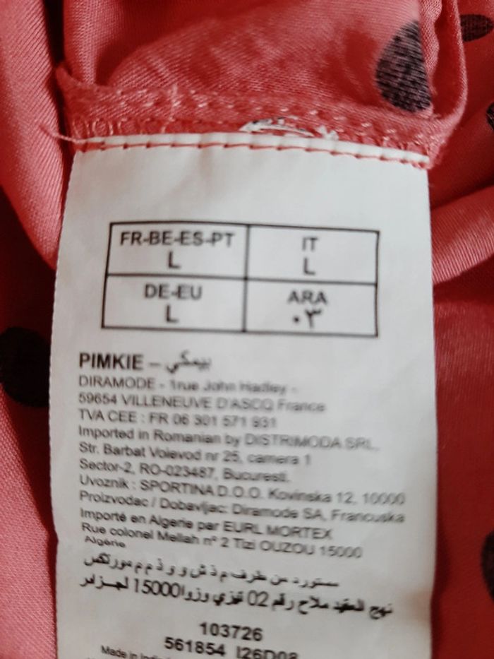 Blouse à pois pimkie - photo numéro 3