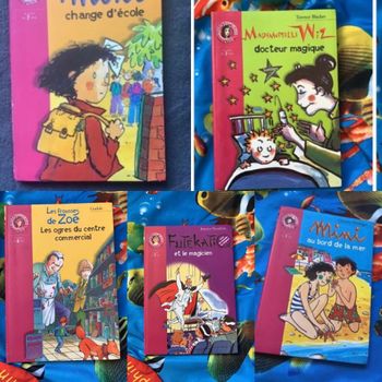 Lots livre bibliothèque rose