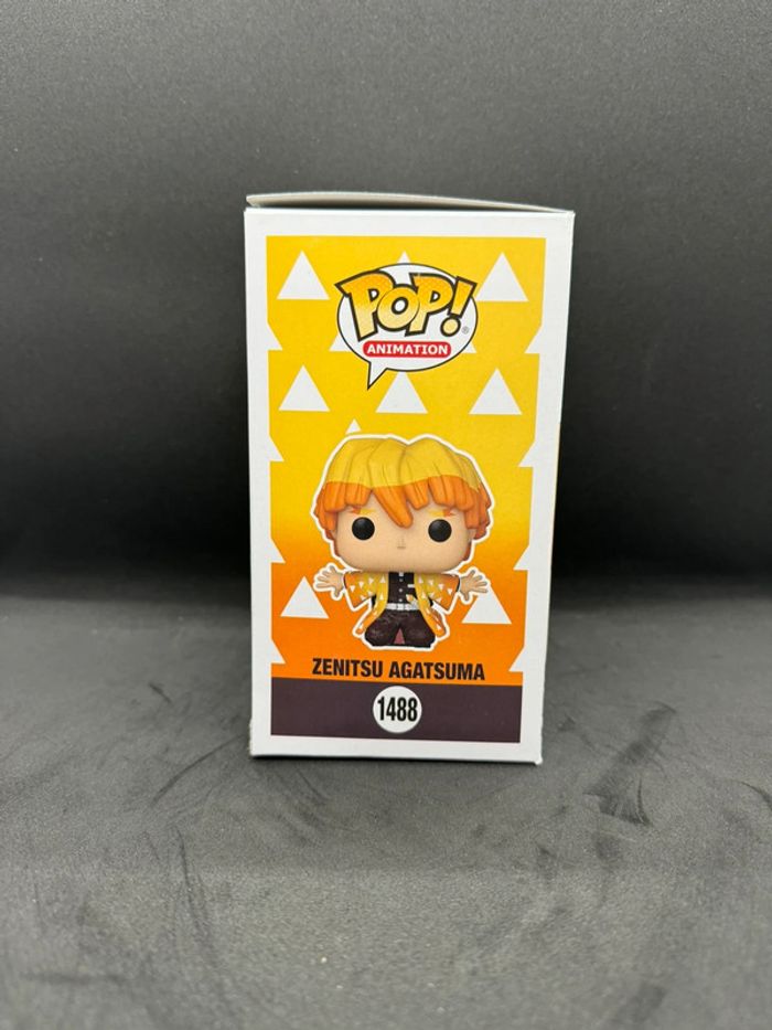 Funko pop demon slayer zenitsu agatsuma 1488 EE Exclusive Limited Edition - photo numéro 3