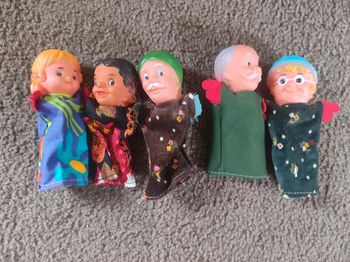 lot marionnettes doigts