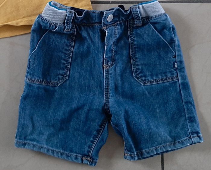 Short en jean 18 mois