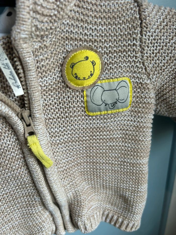 Gilet marron clair , 1 mois , orchestra - photo numéro 2