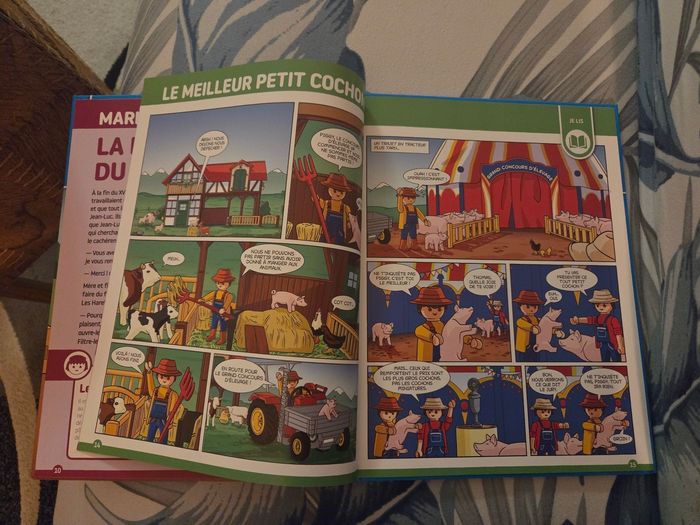 Livre playmobil les fermiers n°8 - photo numéro 4