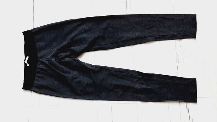 Vêtement femme pantalon gris noir type legging Camaïeu taille M
