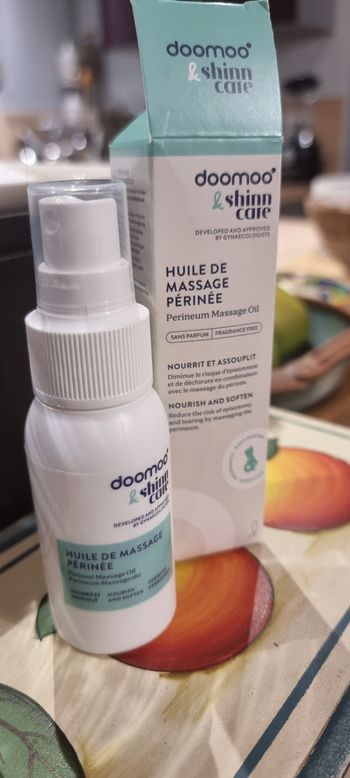 Huile de massage périnée