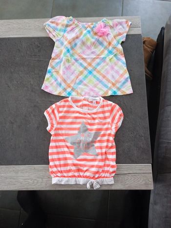Lot de 2 tee shirt