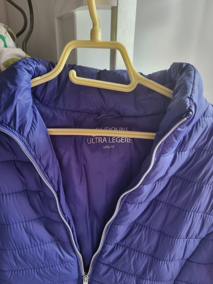 Doudoune matelassée bleu roi taille 40 - photo numéro 2