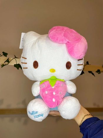 Peluche Hello Kitty avec la fraise 🍓