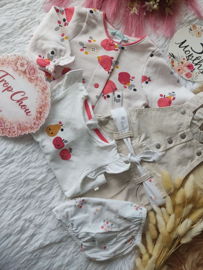Ensemble obaïbi fille 3 mois 🎀 - photo numéro 2