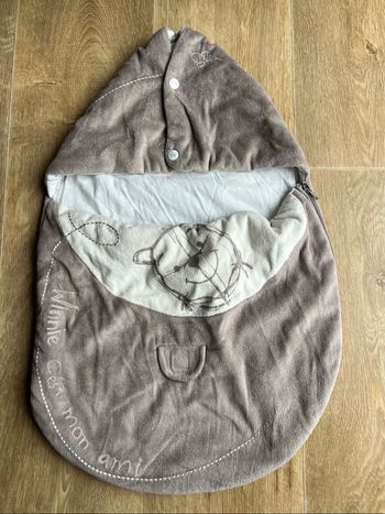 Winnie l’ourson Chancelière poussette naissance