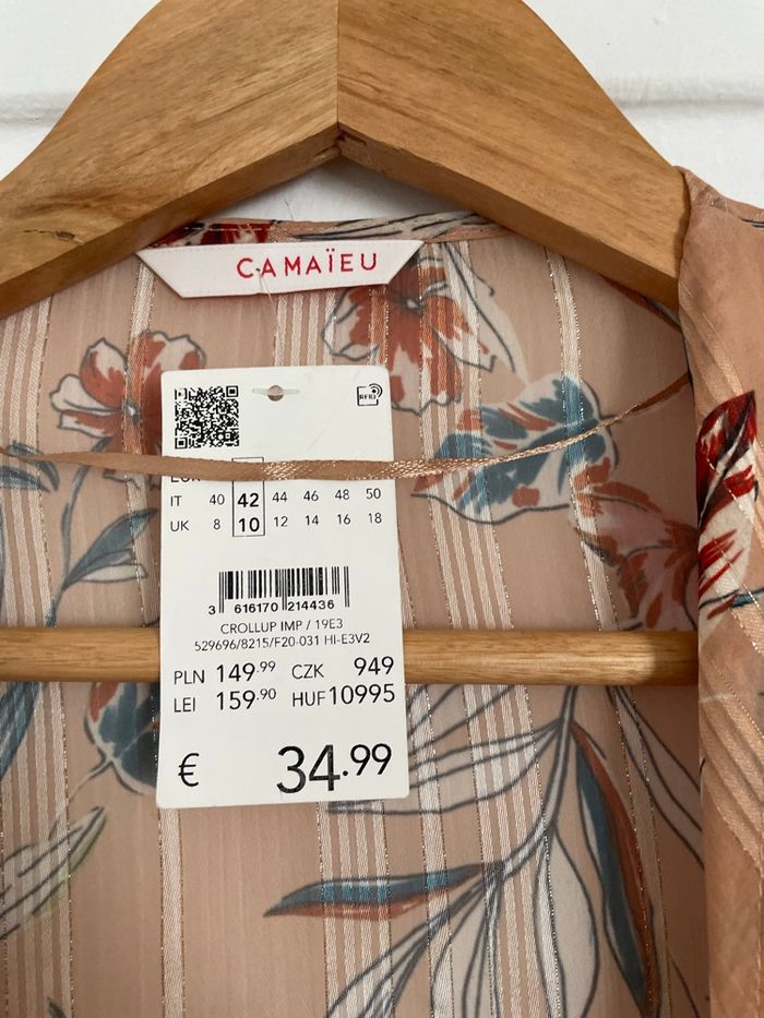 Blouse à fleurs - photo numéro 2