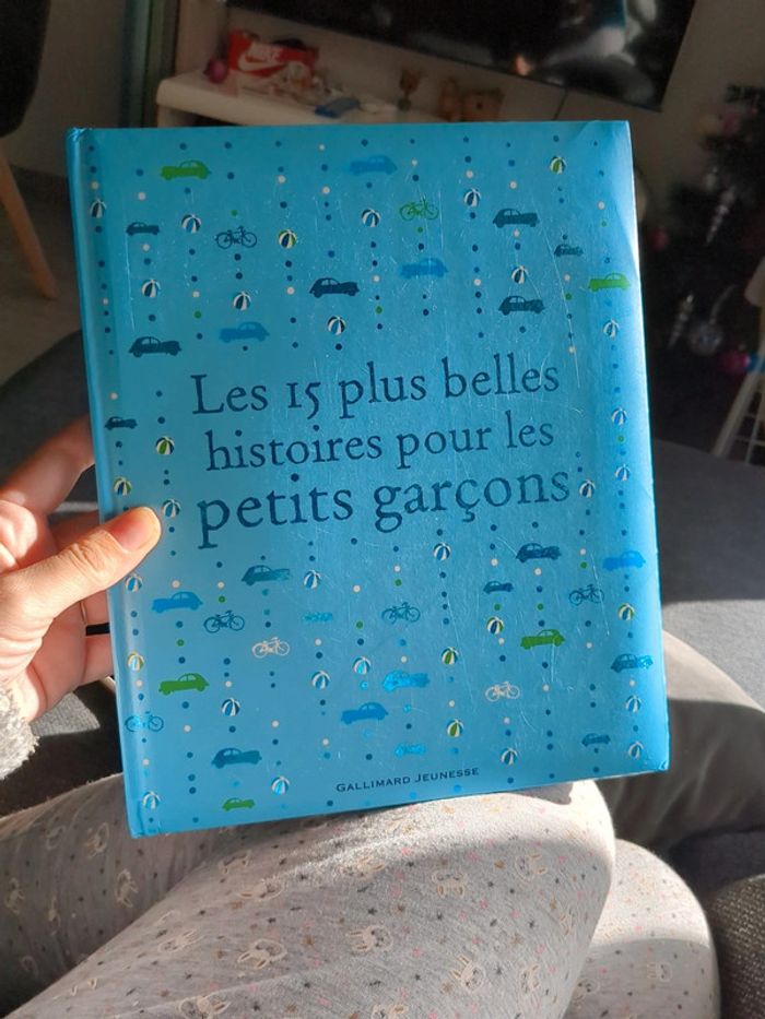 Livre d'histoires pour petit garçon