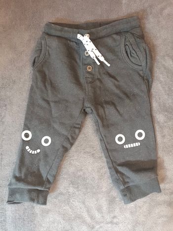 Pantalon - motif petit monstre
