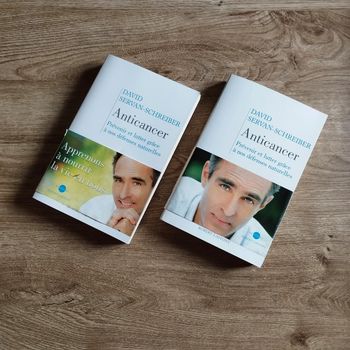📚 Lot de 2 livres  David Servan-Schreiber Anti-cancer #emyfleury_livres