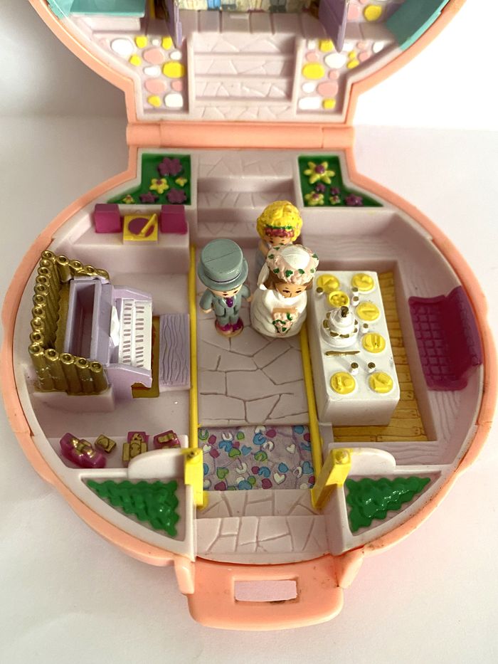 Polly Pocket bluebird le jour du mariage de Nancy 1989 - photo numéro 6