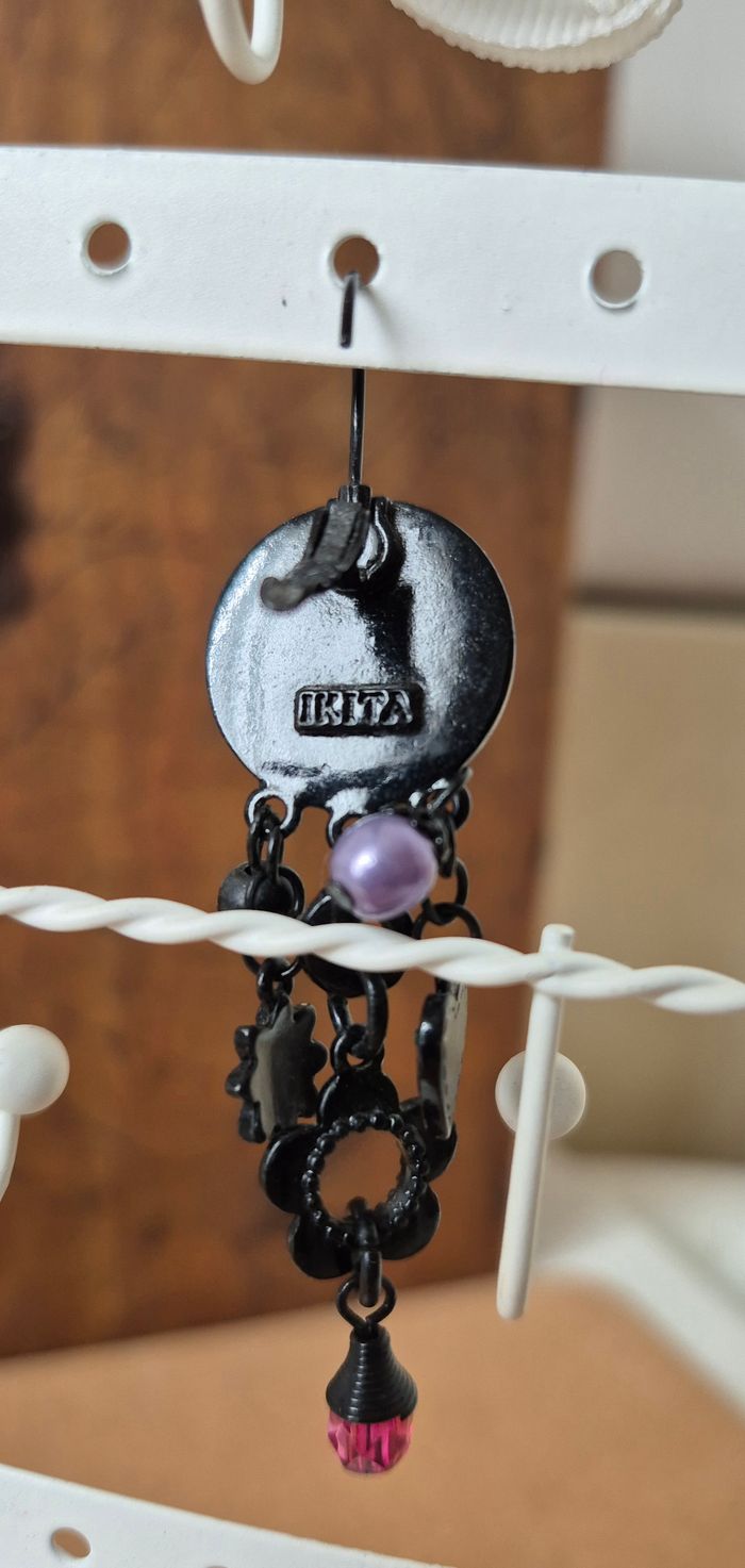 Boucle d'oreille fantaisie "IKITA" - photo numéro 3