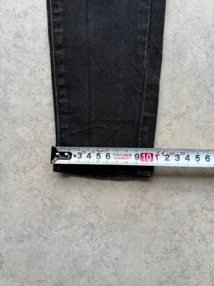 Jeans Levi's 720 W30 FR40 L32 coupe skinny noir Femme Women pan563b - photo numéro 5