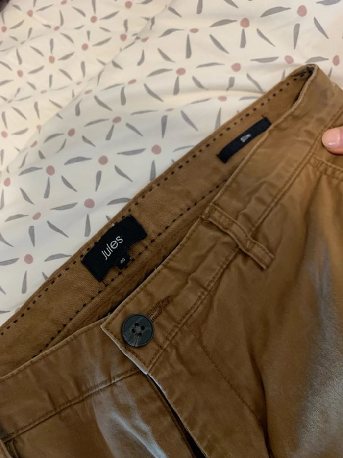 Chino marron Jules T.40 - photo numéro 2
