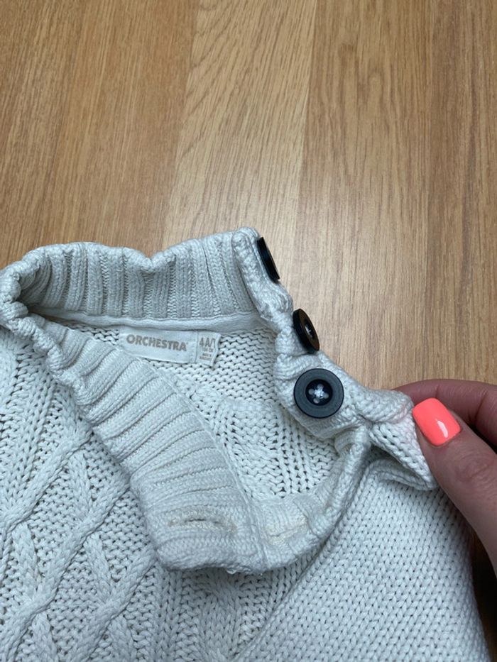 Gros pull blanc - photo numéro 3