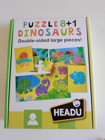 Puzzle 8+1 dinosaures headu complet 