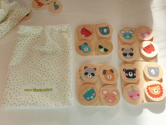 Lot 2 jeux Vertbaudet loto memory - photo numéro 3