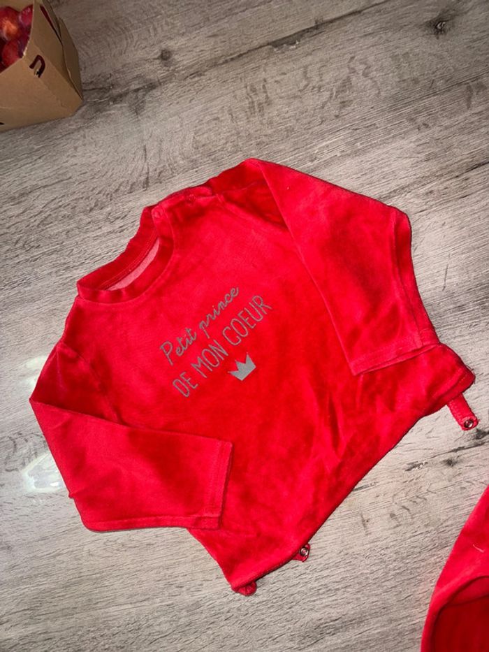 Pyjama 2 pièces mots d'enfants - photo numéro 4