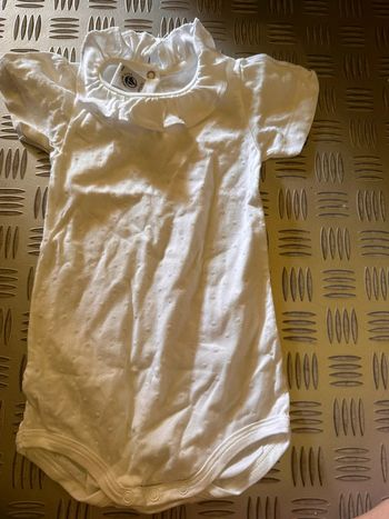 Blouse body petit bateau 6m