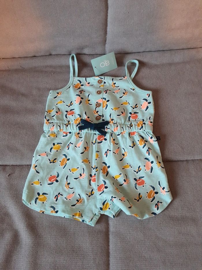 Combishort Obaïbi taille 9 mois neuf avec étiquettes
