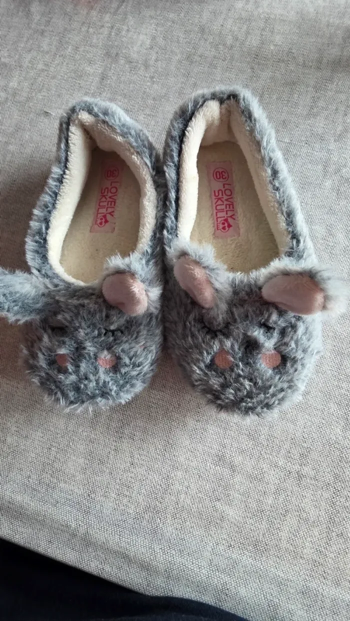 Chausson lapin - photo numéro 2
