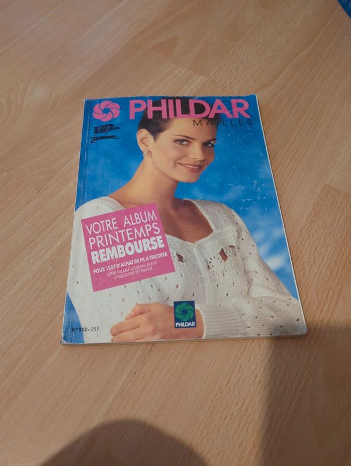 Magazine Phildar Mailles tricot et crochet n°213