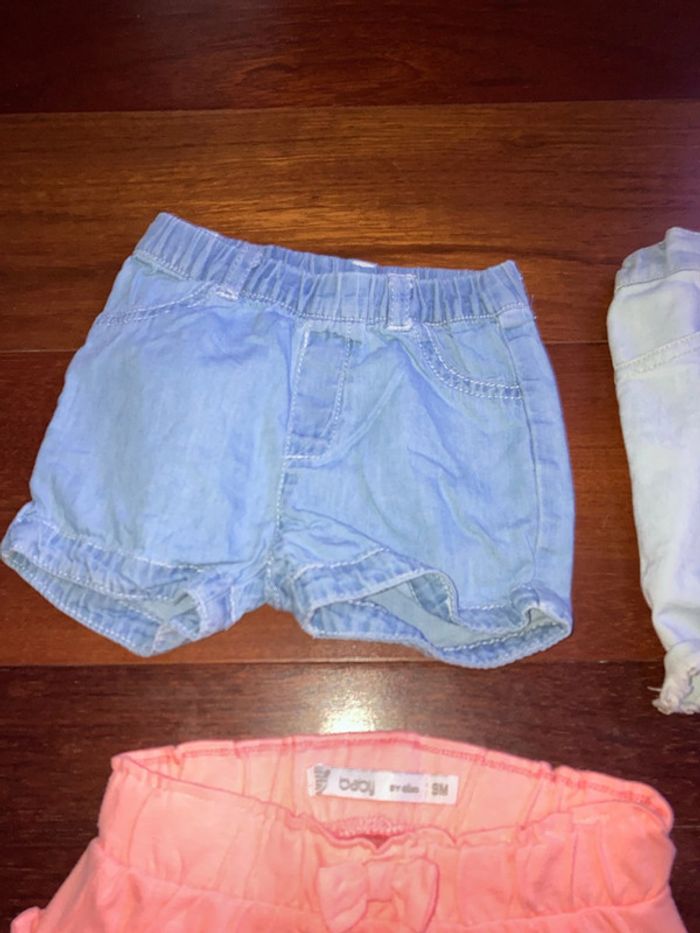 Lot de 4 shorts taille 9 mois - photo numéro 5