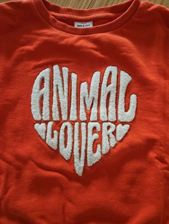 Sweat rouge fille - photo numéro 3