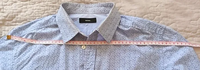Chemise diesel bleu femme taille L - photo numéro 9