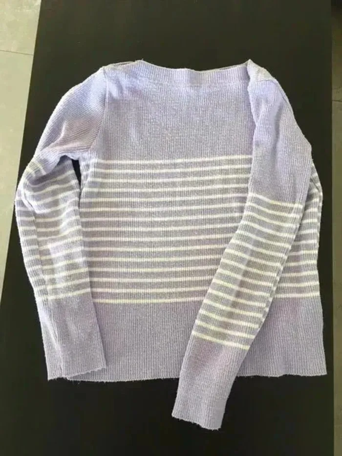 💜 Pull Mi-Saison Femme – Taille 36 – Très Bon État - photo numéro 2