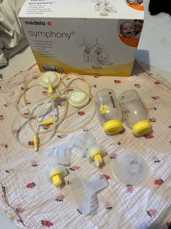 Kit tire lait medela symphony complet + 2 kits