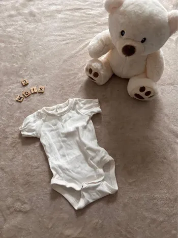 Body blanc GEMO - 3 mois
