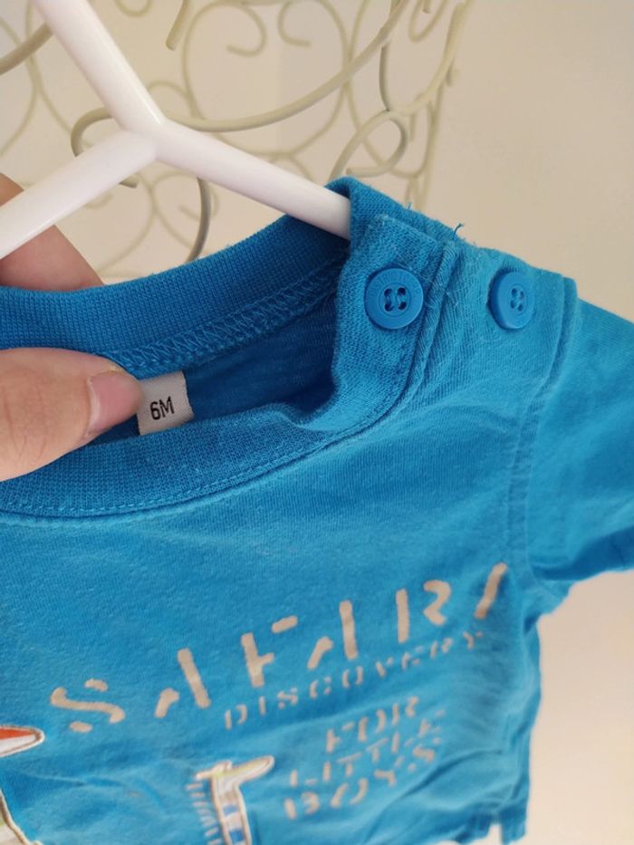 T shirt safari 6 mois - photo numéro 3