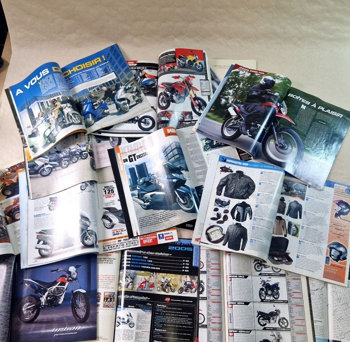 Lot de 16 revue / magazine moto  , planète 125 - photo numéro 9