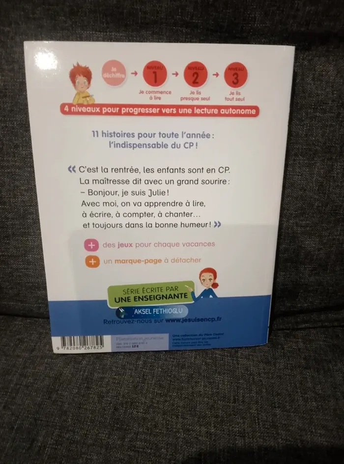 Livre enfant - Je suis en CP - 11 histoires pour toute l'année - photo numéro 2