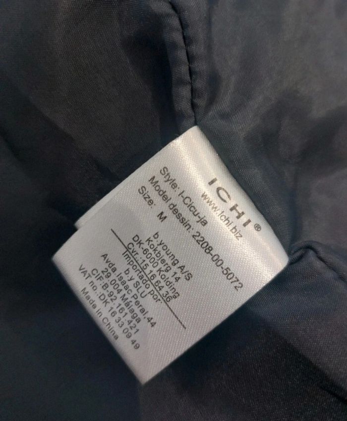 Blazer veste de tailleur noire avec cœurs brodé sur les poches M - photo numéro 7