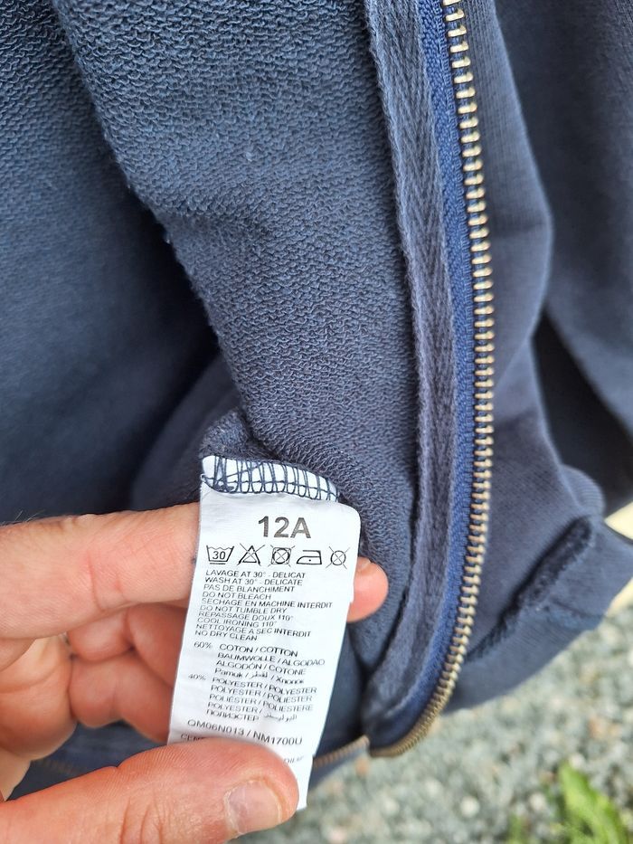 👕 Sweat zippé à capuche Levi's 12 ans - photo numéro 6