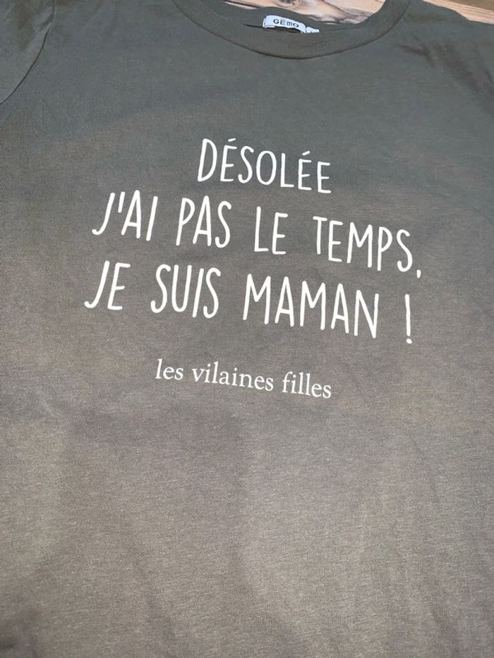 T-shirt femme Gémo Beebs by Kiabi