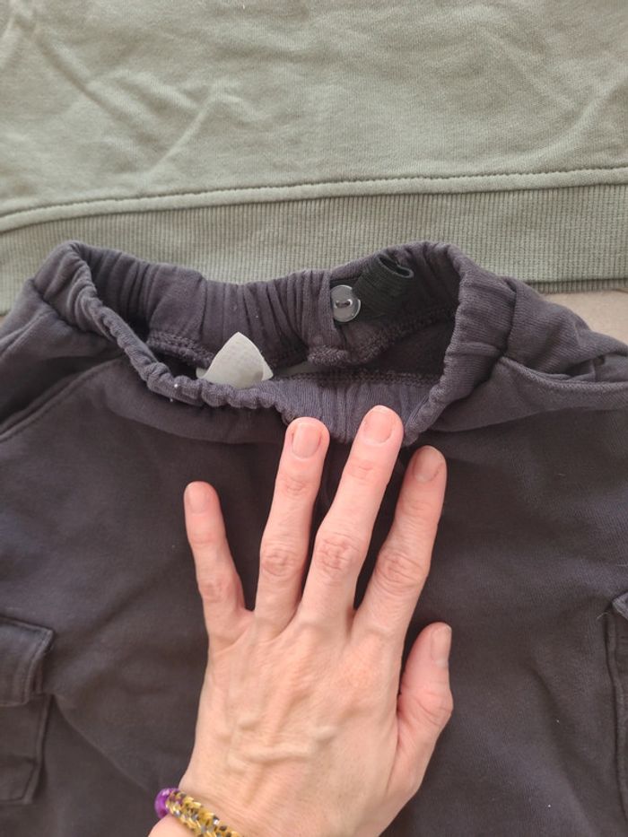 Lot vêtements ensemble cargo sweat jogging - photo numéro 2