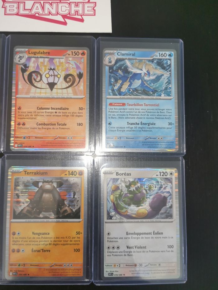 Lot de 8 HOLO Flamme Blanche EV 10.5 - photo numéro 3