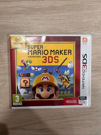 Jeu Nintendo 3 DS super Mario maker