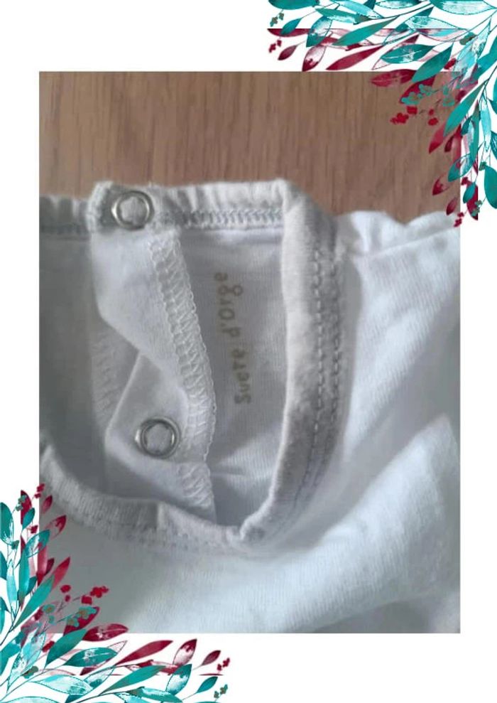 Tee shirt blanc garçon 18 mois - photo numéro 6