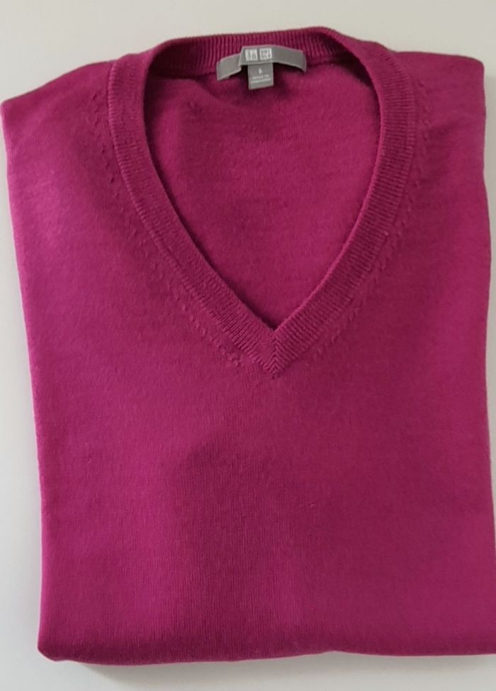 Pull 100% laine Uniqlo taille S - photo numéro 1