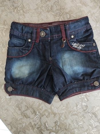 Short en jean Sergent major 3 ans fille 